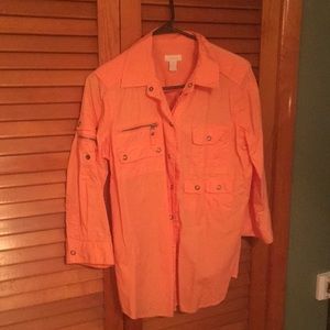 Orange shirt